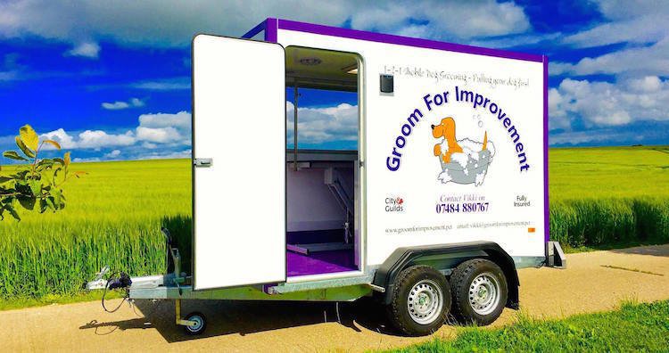 Pet Grooming Trailers